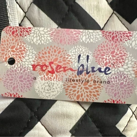 Rosen Blue Quilted Insulated Lunch Bag - Picture 5 of 6